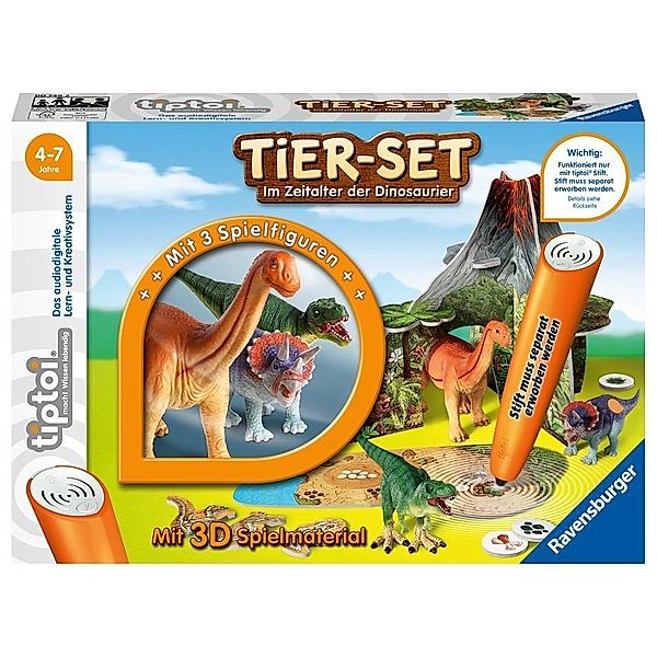 tiptoi® Tier-Set Im Zeitalter der Dinosaurier