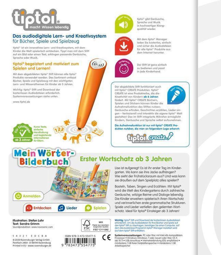 tiptoi® Starter-Set: Stift und Bilderbuch Meine Welt : Grimm