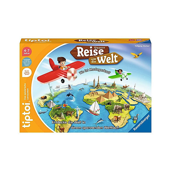 Ravensburger Verlag tiptoi® Unsere Reise um die Welt, Wolfgang Dirscherl