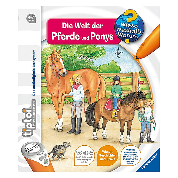 tiptoi® Wieso Weshalb Warum: Die Welt der Pferde und Ponys – Bd. 13