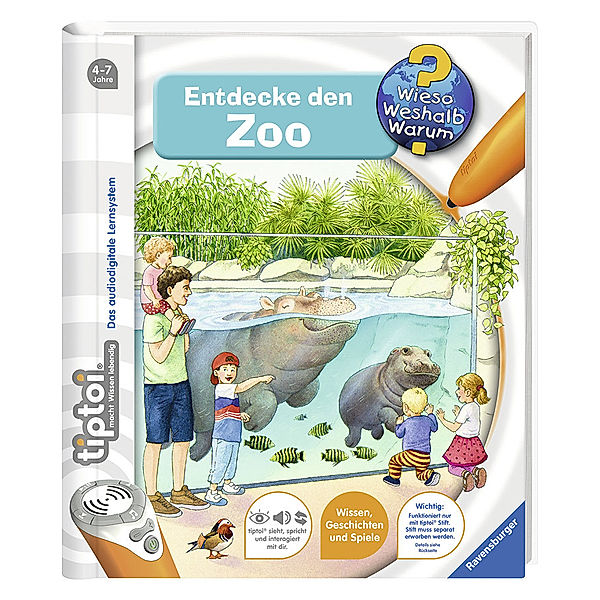 tiptoi® Wieso Weshalb Warum: Entdecke den Zoo – Bd. 20
