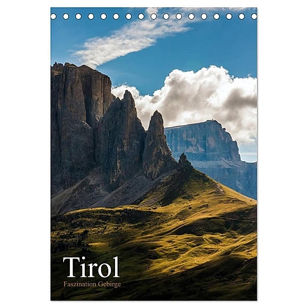 Tirol - Faszination Gebirge (Tischkalender 2024 DIN A5 hoch), CALVENDO Monatskalender, Sabine Grossbauer