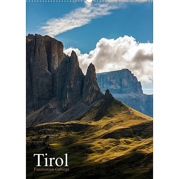 Tirol - Faszination Gebirge (Wandkalender 2023 DIN A2 hoch), Sabine Grossbauer