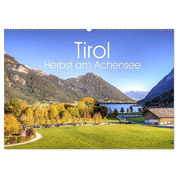 Tirol - Herbst am Achensee (Wandkalender 2024 DIN A2 quer), CALVENDO Monatskalender, saschahaas photography
