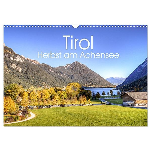 Tirol - Herbst am Achensee (Wandkalender 2024 DIN A3 quer), CALVENDO Monatskalender, saschahaas photography