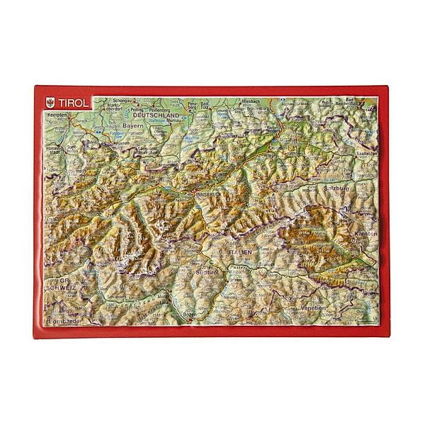 Tirol, Reliefpostkarte, André Markgraf, Mario Engelhardt
