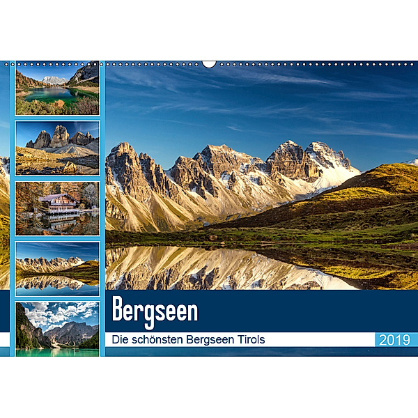 Tiroler Bergseen (Wandkalender 2019 DIN A2 quer), Danijel Jovanovic
