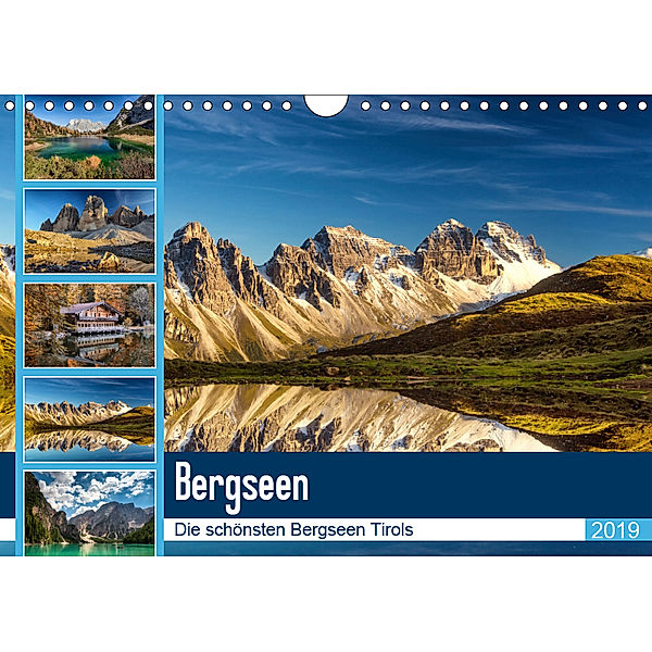 Tiroler Bergseen (Wandkalender 2019 DIN A4 quer), Danijel Jovanovic