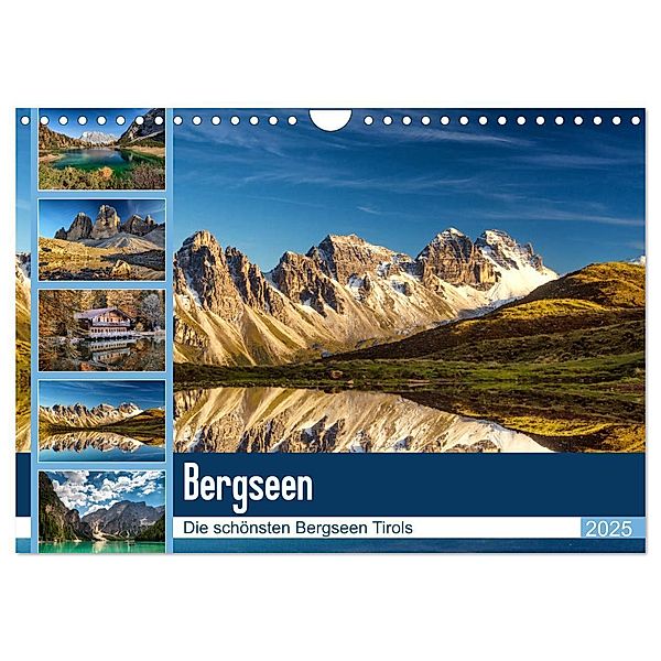 Tiroler Bergseen (Wandkalender 2025 DIN A4 quer), CALVENDO Monatskalender, Calvendo, Danijel Jovanovic - www.djphotography.at