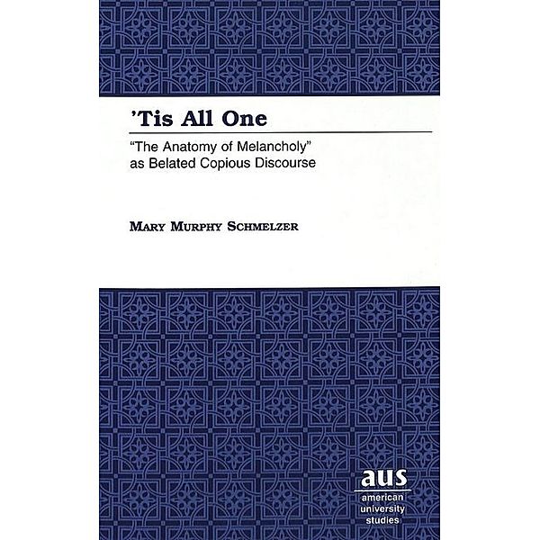 'Tis All One, Mary Murphy Schmelzer