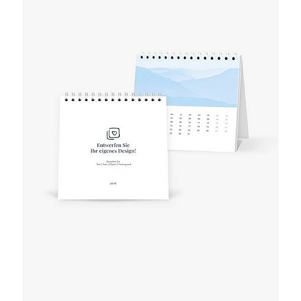 Tischkalender 2024 gestalten mit eigenen Fotos (14,5 x 14,5 cm) im Design Classic