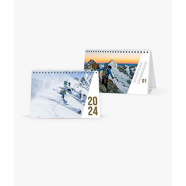 Tischkalender 2024 gestalten mit eigenen Fotos (A5 quer) im Design Action