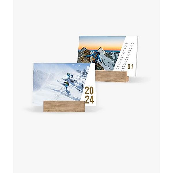 Tischkalender 2024 gestalten mit eigenen Fotos (A6 quer) im Design Action