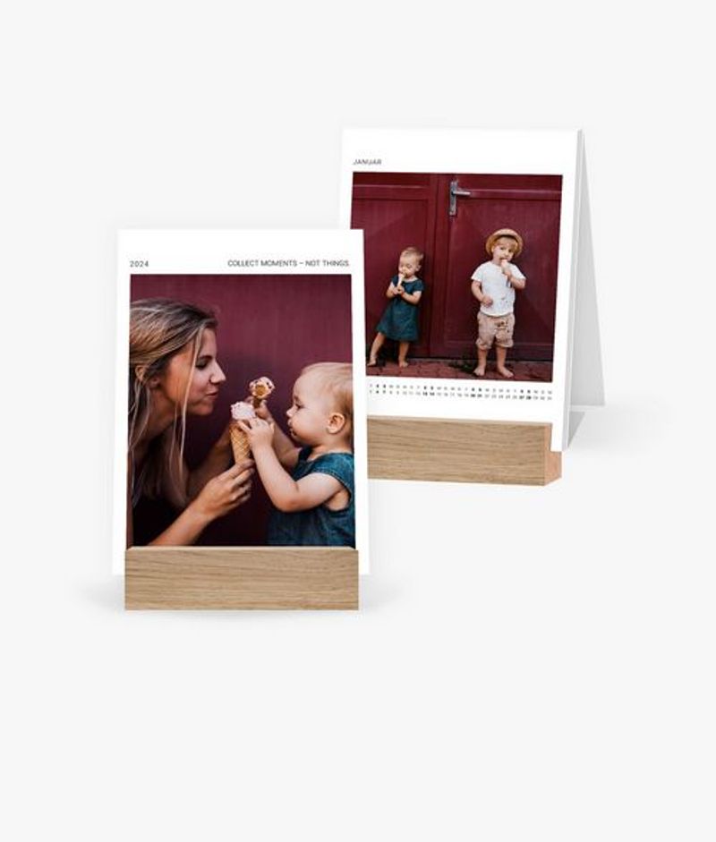 Tischkalender 2024 Gestalten Mit Eigenen Fotos A6 Hoch Im Design Momente Kalender Bestellen