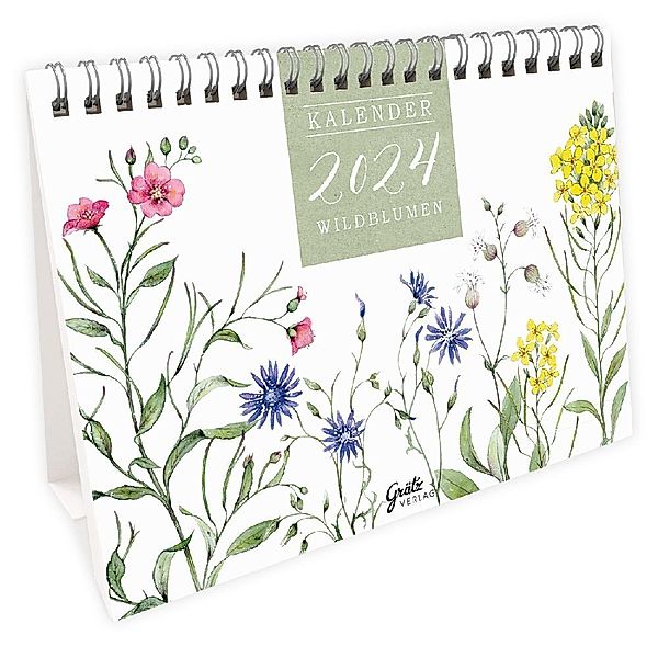 Tischkalender 2024 - Wildblumen, Sophia Drescher