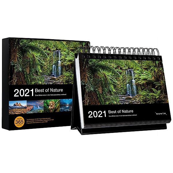 Tischkalender Best of Nature 2021