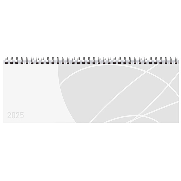 Tischkalender quer Professional Colourlux 2025 weiss