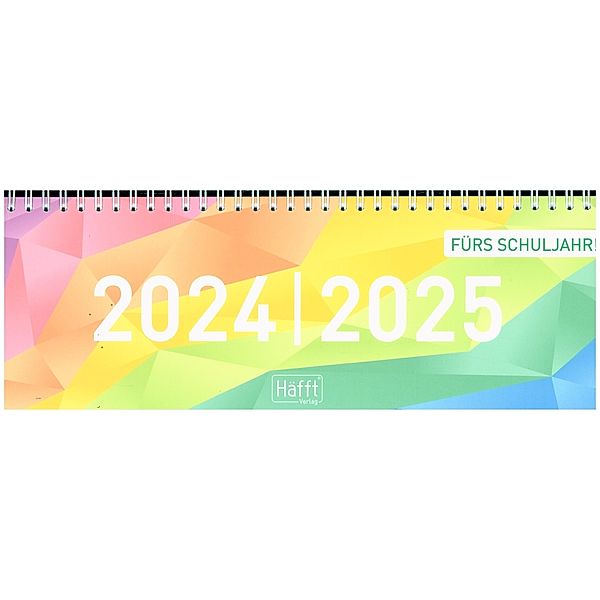 Tischkalender Schuljahr 24/25 - Rainbow