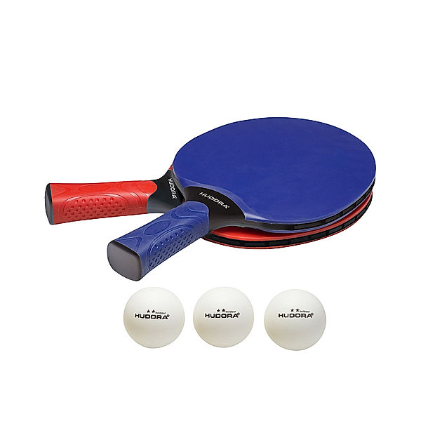 HUDORA Tischtennisset OUTDOOR 6-teilig