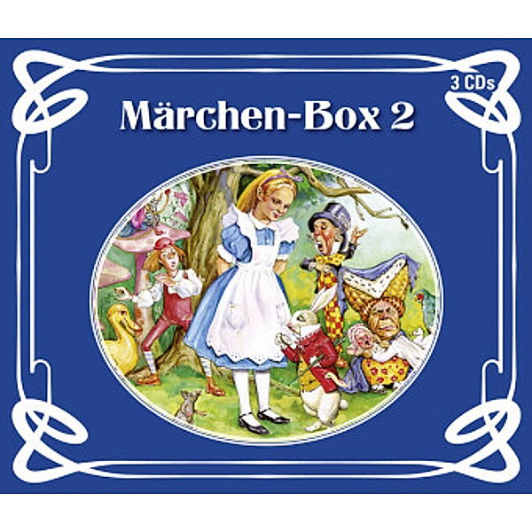 Titania Special: Märchenbox 2, 3 Audio-CDs, Lewis Carroll, Gerdt von Bassewitz, E. T. A. Hoffmann