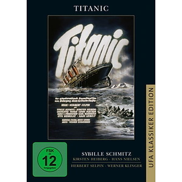 Titanic, DVD, Harald Bratt, Hansi Köck, Herbert Selpin, Walter Zerlett-Olfenius