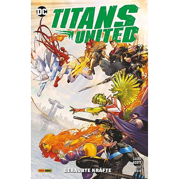 Titans United - Geraubte Kräfte / Titans United, Scott Cavan