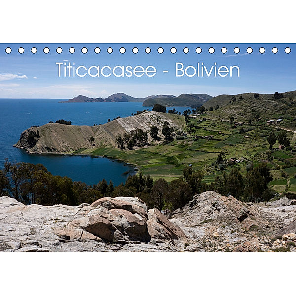 Titicacasee - Bolivien (Tischkalender 2019 DIN A5 quer), Tobias Indermuehle