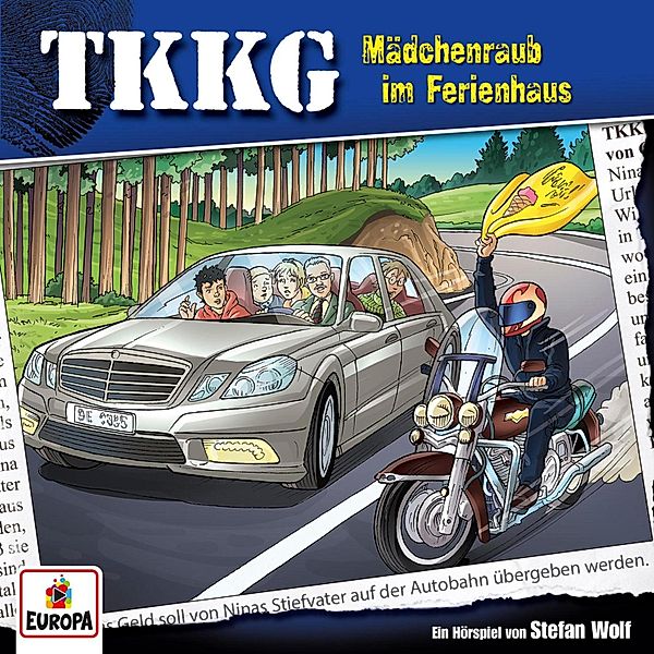 TKKG - 106 - TKKG - Folge 106: Mädchenraub im Ferienhaus, Stefan Wolf