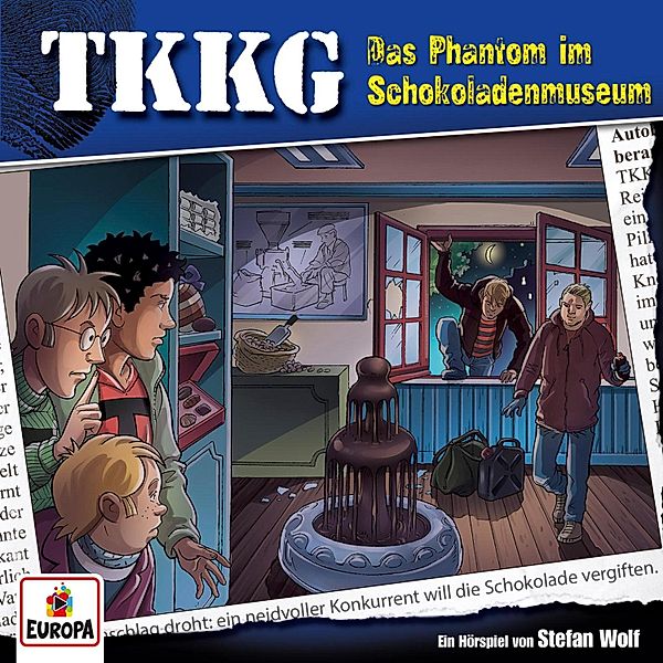 TKKG - 110 - TKKG - Folge 110: Das Phantom im Schokoladenmuseum, Stefan Wolf