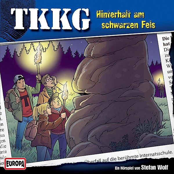 TKKG - 145 - TKKG - Folge 145: Hinterhalt am schwarzen Fels, Stefan Wolf