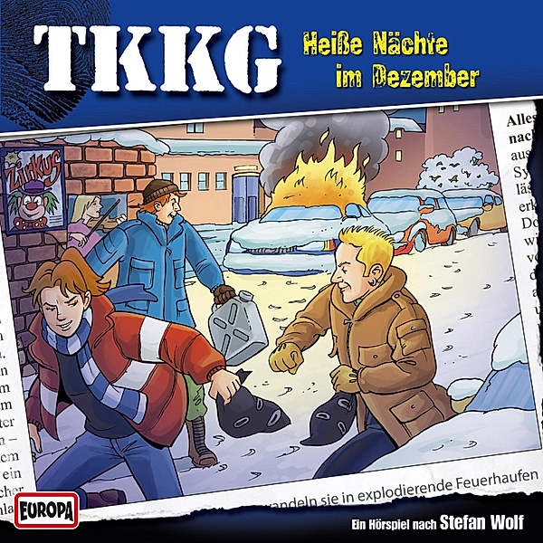 TKKG - 150 - TKKG - Folge 150: Heiße Nächte im Dezember, Stefan Wolf