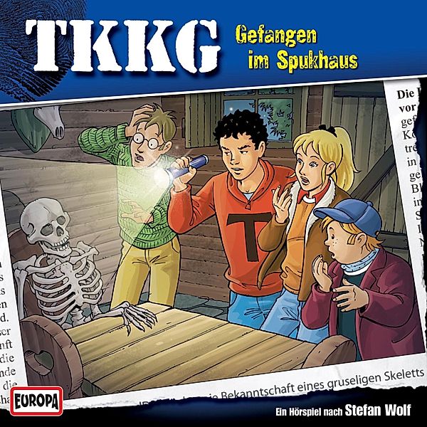 TKKG - 155 - TKKG - Folge 155: Gefangen im Spukhaus, André Minninger, Stefan Wolf
