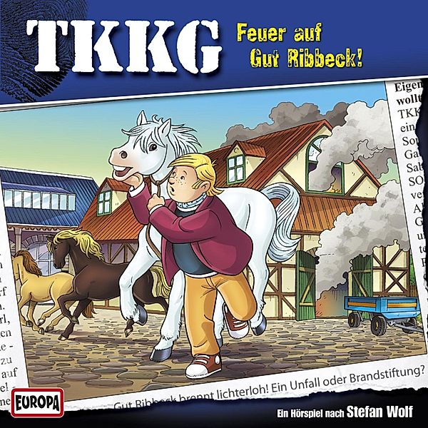 TKKG - 192 - TKKG - Folge 192: Feuer auf Gut Ribbeck!, Martin Hofstetter