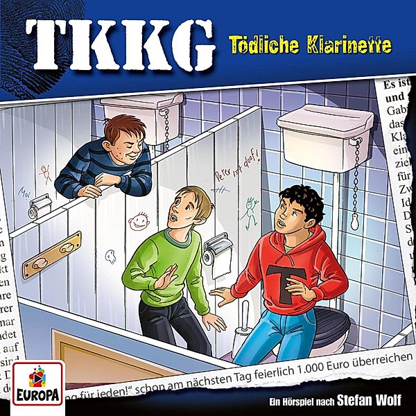 TKKG - 217 - TKKG - Folge 217: Tödliche Klarinette, Stefan Wolf, Martin Hofstetter
