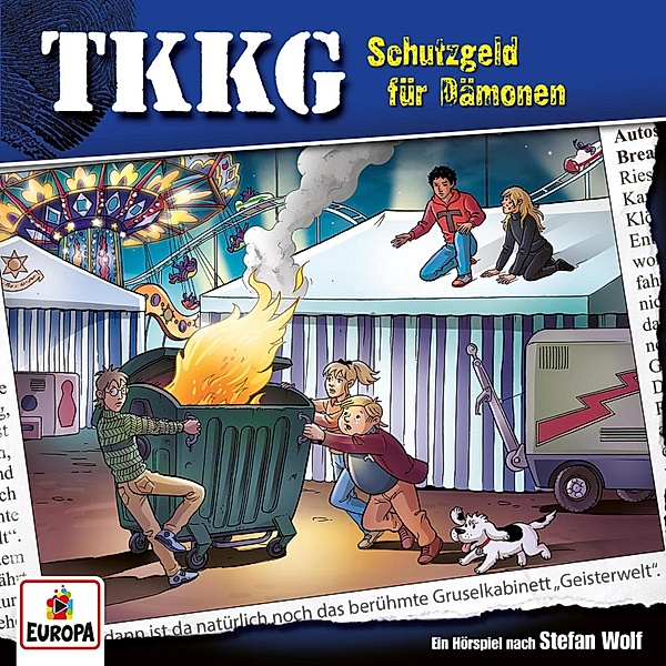TKKG - 218 - TKKG - Folge 218: Schutzgeld für Dämonen, Stefan Wolf, Martin Hofstetter