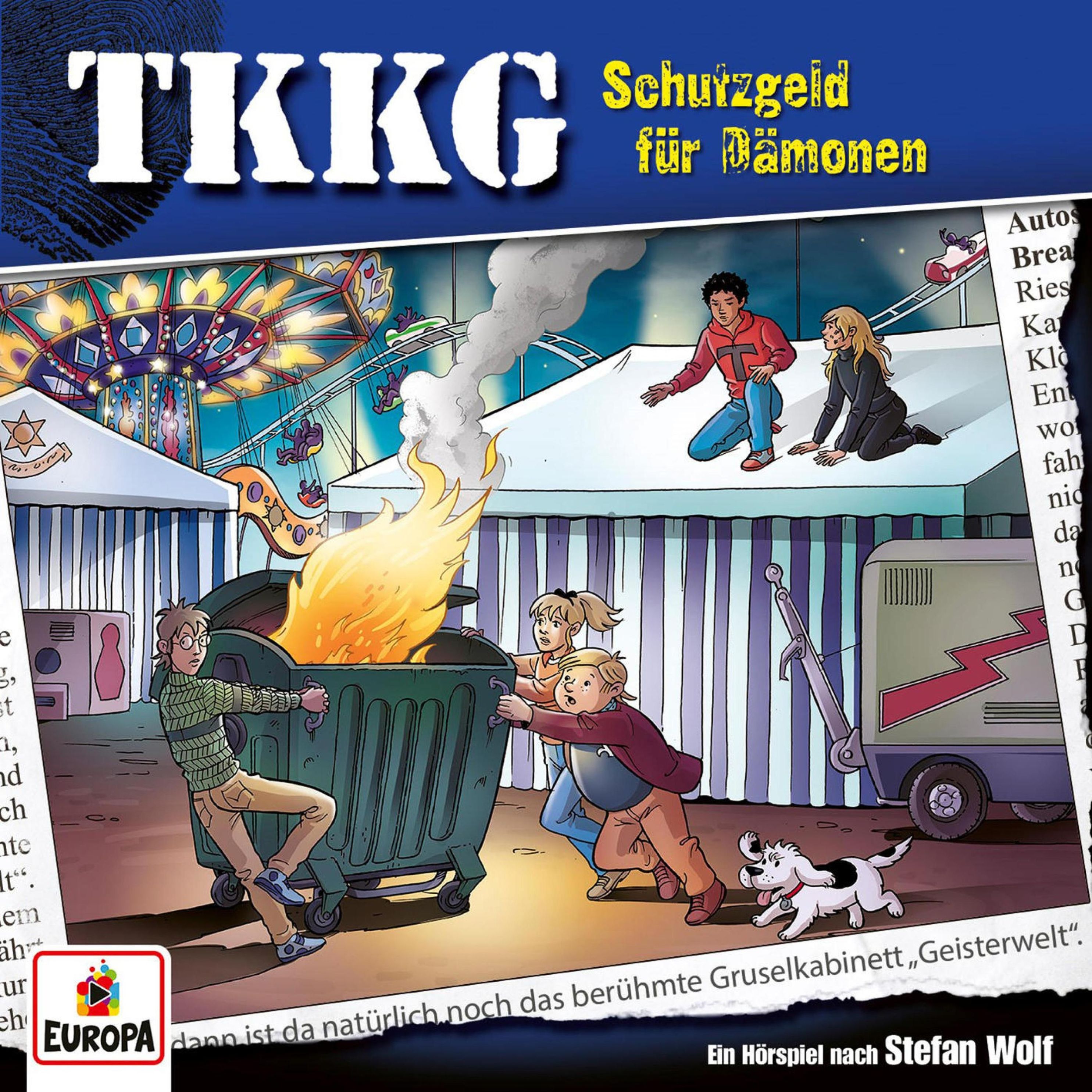 TKKG - 218 - TKKG - Folge 218: Schutzgeld für Dämonen Hörbuch Download