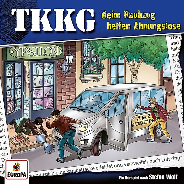 TKKG - 221 - TKKG - Folge 221: Beim Raubzug helfen Ahnungslose, Stefan Wolf, Markus Hennig