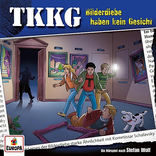 TKKG - 224 - TKKG - Folge 224: Bilderdiebe haben kein Gesicht, Stefan Wolf, Martin Hofstetter
