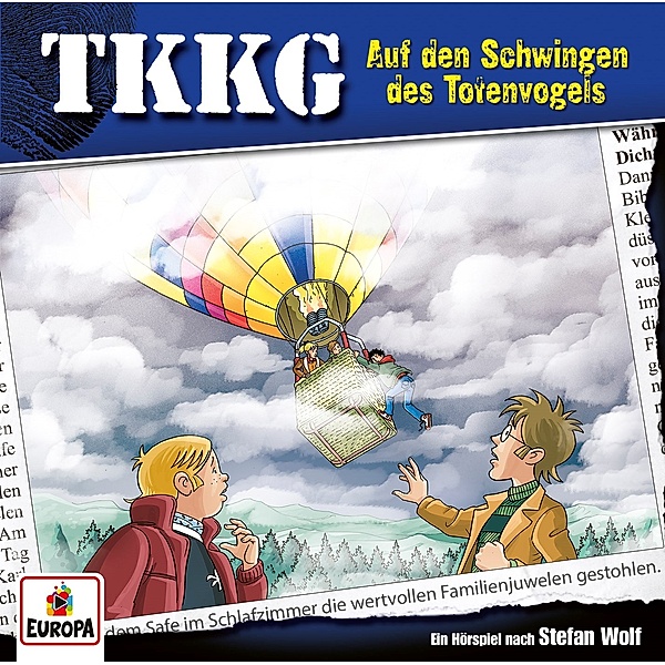 TKKG - 229 - Folge 229: Auf den Schwingen des Totenvogels, Stefan Wolf, Martin Hofstetter