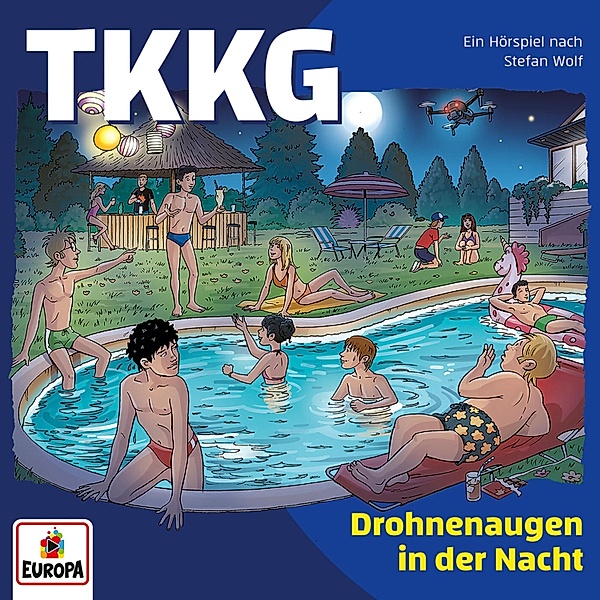 TKKG - 232 - Folge 232: Drohnenaugen in der Nacht, Stefan Wolf, Martin Hofstetter