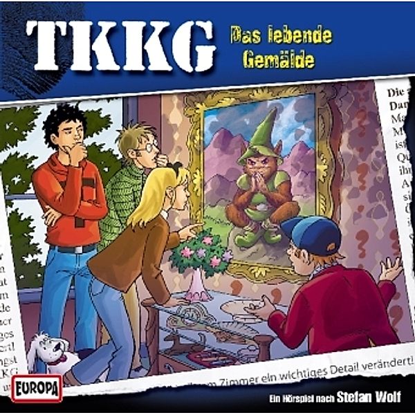 TKKG - Das lebende Gemälde, Stefan Wolf