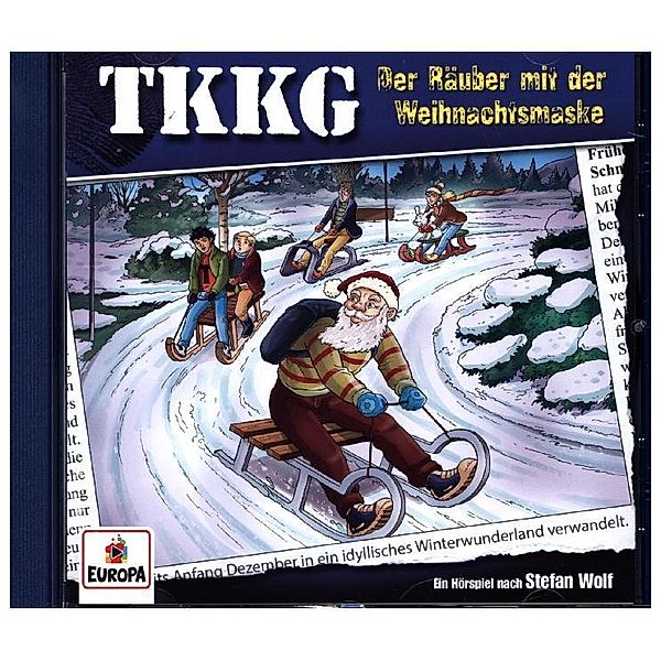 TKKG - Der Räuber mit der Weihnachtsmaske (Folge 203), Tkkg