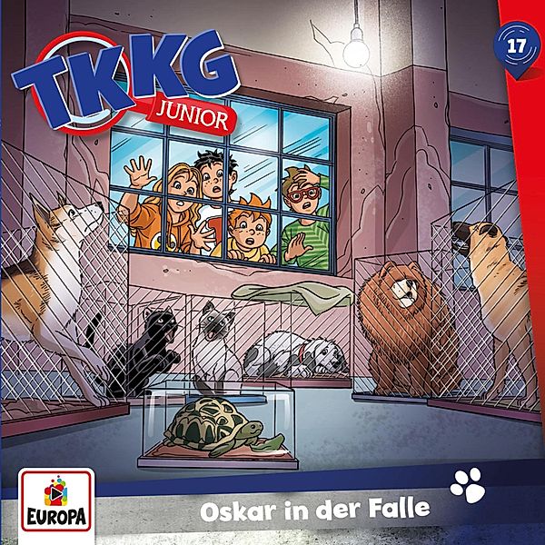 TKKG Junior - 17 - TKKG Junior - Folge 17: Oskar in der Falle, Stefan Wolf, Frank Gustavus