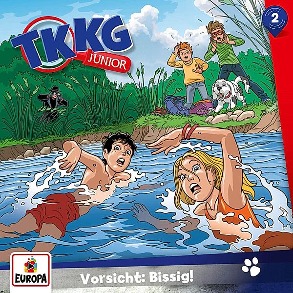 TKKG Junior - 2 - TKKG Junior - Folge 02: Vorsicht: Bissig!, Stefan Wolf, Frank Gustavus