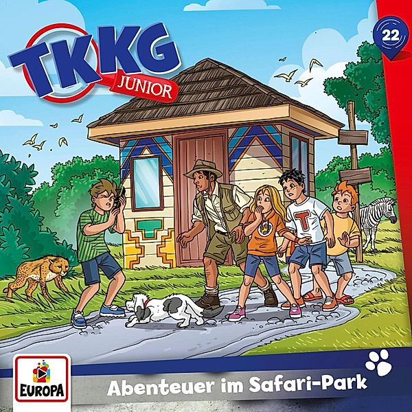 TKKG Junior - 22 - TKKG Junior - Folge 22: Abenteuer im Safari-Park, Stefan Wolf, Daniel Welbat, Katja Welbat