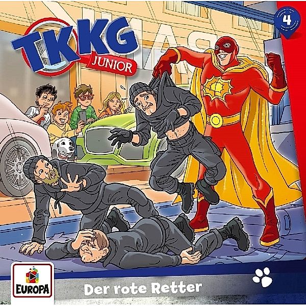 TKKG Junior - 4 - Der Rote Retter, Benjamin Tannenberg