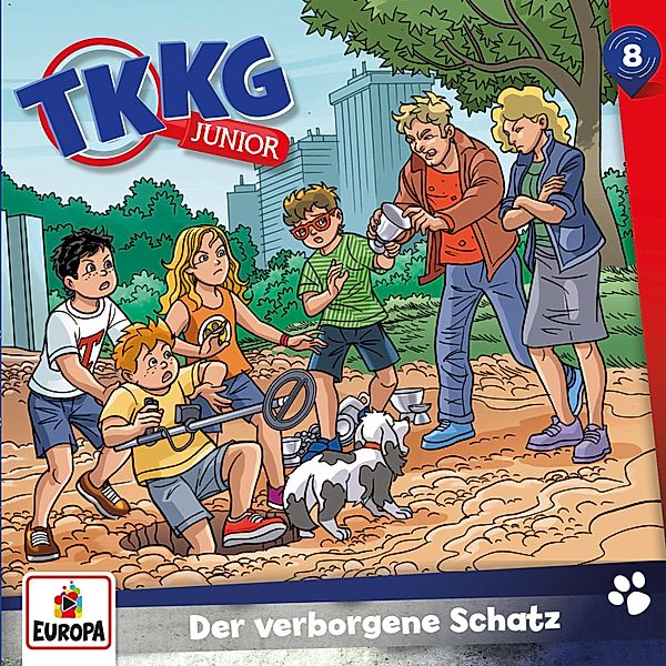 TKKG Junior - 8 - TKKG Junior - Folge 08: Der verborgene Schatz, Stefan Wolf, Frank Gustavus