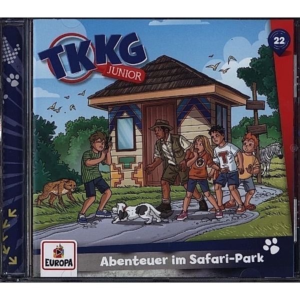 TKKG Junior - Abenteuer im Safari Park,1 Audio-CD, TKKG Junior