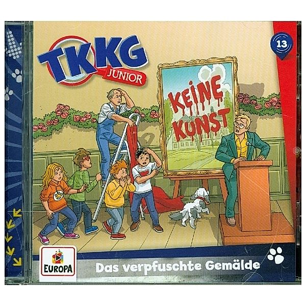 TKKG Junior - Das verpfuschte Gemälde.Tl.13,1 Audio-CD, TKKG Junior