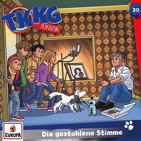 TKKG Junior - Die gestohlene Stimme, 1 Audio-CD, TKKG Junior